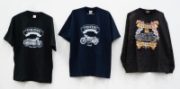 Three T-Shirts related to Vincent, two in Size XL, one in Large