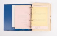 RACING 944: A folder relating to Alan Hamilton's racing Porsche 944, folder contains many items of correspondence, invoices, photos, press releases, diagrams and some press clippings