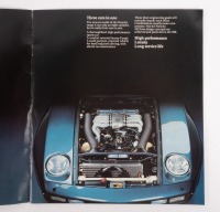 PORSCHE 928: A 1977 Porsche 928, 16 page sales brochure, in English - 2