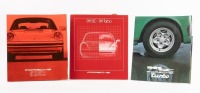PORSCHE 911SC: Three Porsche 911SC sales brochures