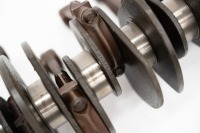 CRANKSHAFT: A Porsche 911 circa 1965-69 crankshaft, short stroke, 2.0 - 5