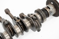 CRANKSHAFT: A Porsche 911 circa 1965-69 crankshaft, short stroke, 2.0, 'ugly' crank - no counter weights - 2