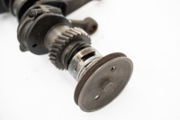 CRANKSHAFT: A Porsche 911 circa 1965-69 crankshaft, short stroke, 2.0, 'ugly' crank - no counter weights - 4