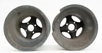 RACING WHEELS: Two magnesium rear racing wheels - 3