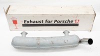MUFFLER: An aftermarket 'Dansk'&nbsp;&nbsp;Porsche rear muffler, [P/N 911.111.025.00S], thought to suit 1966-73&nbsp;Porsche 911, with modified tip
