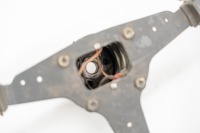 STEERING WHEELS: Two Porsche steering wheels, includes a circa 1977-83 Porsche 911 (crack in hornpad) and a modified Porsche 1977-83 steering wheel - 3