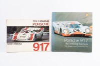 PORSCHE 917: Two books both related to the Porsche 917