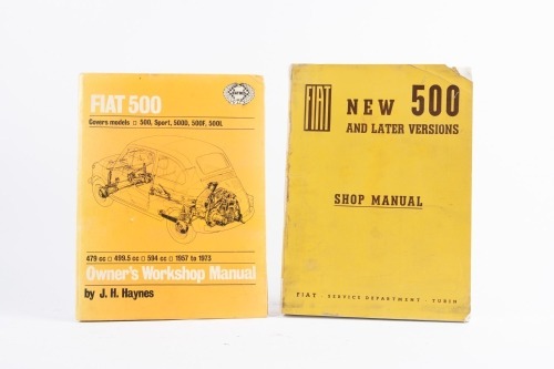FIAT: Two Fiat workshop manuals