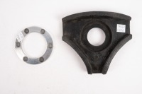HORN PAD: A circa 1960-65 Porsche 356 horn pad & retaining rim - 2