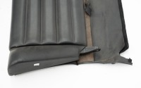 REAR SEATS: A circa 1978-89 Porsche 911 left & right seat uprights in leatherette - 3