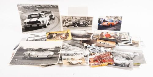 PHOTOS: A group of assorted photos relating mostly to Alan Hamilton's racing Porsche 911 and other sportscars circa 1970s - 1980s,