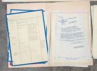 PORSCHE RACING: A group of assorted files all relating to Alan Hamilton's race & rally cars - 3