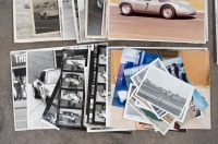 PORSCHE 356 PHOTOS: A group of assorted photos all related to Alan Hamilton's Porsche 356 and Spyder models - 2