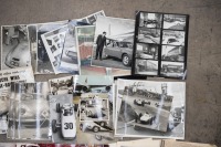 PORSCHE 356: A group of assorted publicity photos, press clippings & negatives related to Alan Hamilton's Porsche 356 & 911 - 4