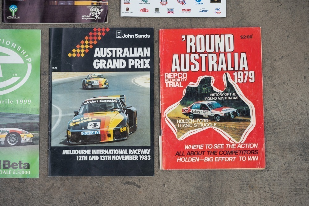 Race Event Program RACING PROGRAMMES: A group of mostly Australian racing event programs