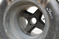RACING WHEELS: Three racing wheels with Avon tyres thought to suit a late 1960s McLaren - 3