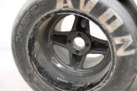 RACING WHEELS: Three racing wheels with Avon tyres thought to suit a late 1960s McLaren - 9