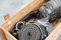 TRANSMISSION: A Sportomatic transmission & assorted parts, includes 925/02 4 speed Sportomatic transmission, originally behind a 2.7 - 5