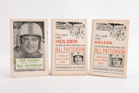 SANDOWN: Three programs from events held at Sandown in 1964/65 - 2