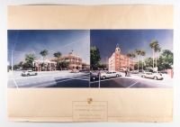 BRYANT & MAY: Two display pieces both related to the Porsche / Bryant & May building at 570 Church Street Cremorne, Victoria - 2
