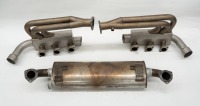 PORSCHE 911: A Porsche 911 964 Fabspeed stainless steel heat exchanges & muffler