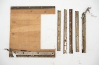PORSCHE 356: A Porsche 356 seat jig with rails