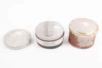 FUEL CAPS: Three Porsche fuel caps to suit racing 911 & 356