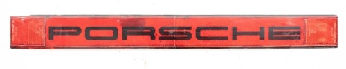 REAR REFLECTOR: A circa 1974-84 Porsche 911 rear reflector panel garnish