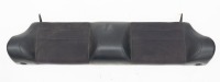 PORSCHE 944: A circa 1986-92 Porsche 944 rear seat back rest in blue leatherette & Porsche crest inserts