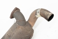 REAR MUFFLER: A circa 1984-89 Porsche 911 3.2 Carrera rear muffler - 2