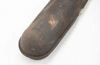 REAR MUFFLER: A circa 1984-89 Porsche 911 3.2 Carrera rear muffler - 3