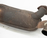 REAR MUFFLER: A circa 1984-89 Porsche 911 3.2 Carrera rear muffler - 4