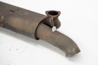 REAR MUFFLER: A circa 1977-85 Porsche 911 'Monty' rear muffler - 2