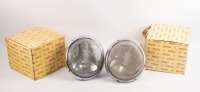 HEADLIGHTS: A pair of H1 Bosch headlights to suit circa 1966-73 Porsche 911 headlights in boxes
