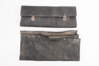 TOOL KIT BAGS: Two early Porsche tool kit bags