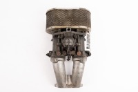 CARBURETTORS: A pair of solex carburettors to suit a Porsche 356 B & C, with inlet manifolds - 5