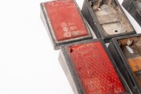 REAR REFLECTORS: A group of assorted rear reflectors & rubber mounts to suit 1966-73 Porsche 911 - 3