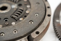CLUTCH PARTS: A lightened fly wheel and clutch assembly including ring gear to suit gearbox 915, six bolt fly wheel - 3