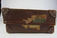 SUITCASE: An English &lsquo;Revelation&rsquo; leather suitcase - 12
