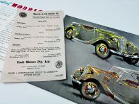 MORRIS: A group of four Sales Brochures for the 8/40 [Location: Sydney] - 3