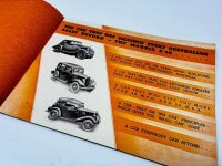 MORRIS: A group of four Sales Brochures for the 8/40 [Location: Sydney] - 6