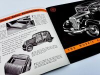 MORRIS: A group of four Sales Brochures for the 8/40 [Location: Sydney] - 7