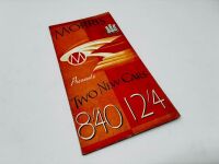 MORRIS: A group of four Sales Brochures for the 8/40 [Location: Sydney] - 10