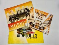 MORRIS: A group of three Sales Brochures for the Ten (2) and the 1 1&frac12;-litre [Location: Sydney]