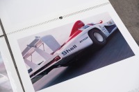 CALENDARS: Four very large Porsche calendars with medallions from the early 1980s - 6