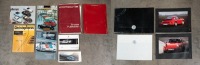 PORSCHE PROMOTIONAL: A group of assorted Porsche press / promotional literature material