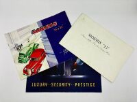 MORRIS: A group of three Sales Brochures for the 14 and 25 models [Location: Sydney]