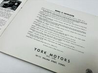 MORRIS: A group of three Sales Brochures for the 14 and 25 models [Location: Sydney] - 4