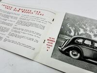 MORRIS: A group of three Sales Brochures for various 6-cylinder models [Location: Sydney] - 6