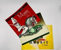 MORRIS: A group of three Sales Brochures for the Eight, Twenty and 1 1&frac12;-litre models [Location: Sydney]